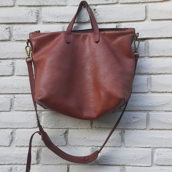 Madewell Bags Madewell Zip Top Medium Transport Tote Poshmark